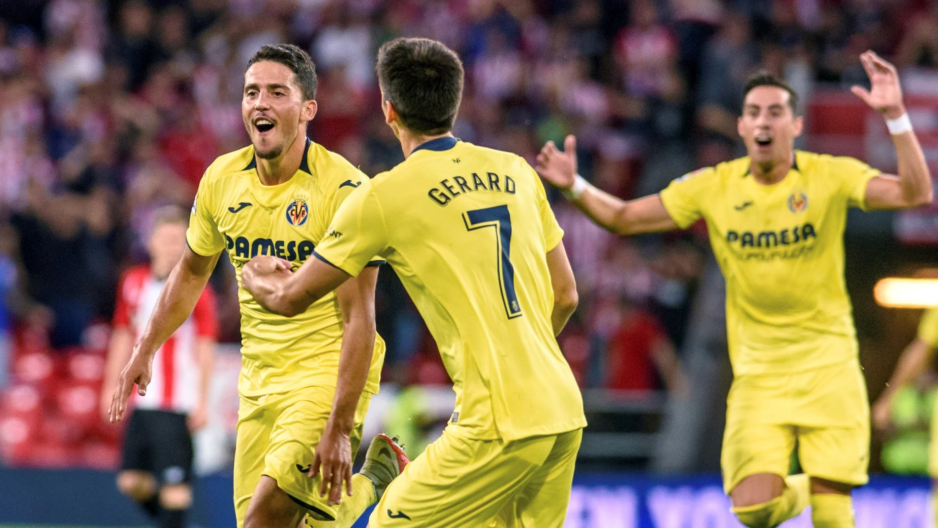 Fornals celebra su golazo contra el Athletic Fornals celebra su golazo contra el Athletic