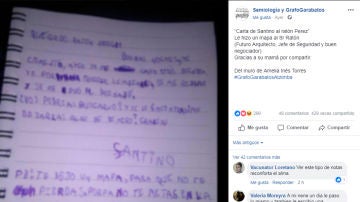 Carta de un niño al Ratoncito Pérez