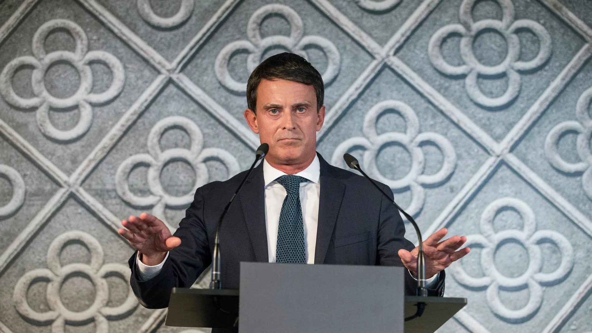 El ex primer ministro francés Manuel Valls El ex primer ministro francés Manuel Valls