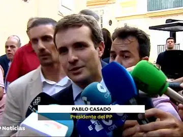 Pablo Casado, sobre Pedro Sánchez: "Es rehén de lo que le exige a los demás" Pablo Casado, sobre Pedro Sánchez: "Es rehén de lo que le exige a los demás"