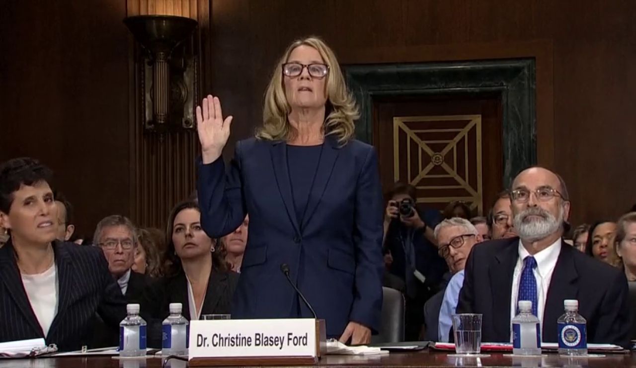 La presunta víctima de Kavanaugh relata el momento del acoso: "Marcó toda mi vida" La presunta víctima de Kavanaugh relata el momento del acoso: "Marcó toda mi vida"
