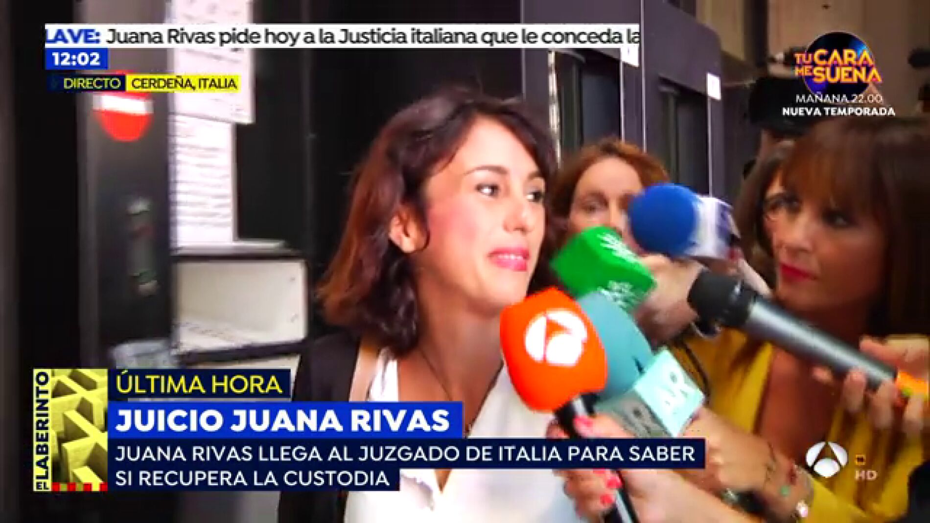 Juana Rivas, esperanzada con la decisi&oacute;n del juicio: "Todo se va a arreglar y nos va a dar paz"
