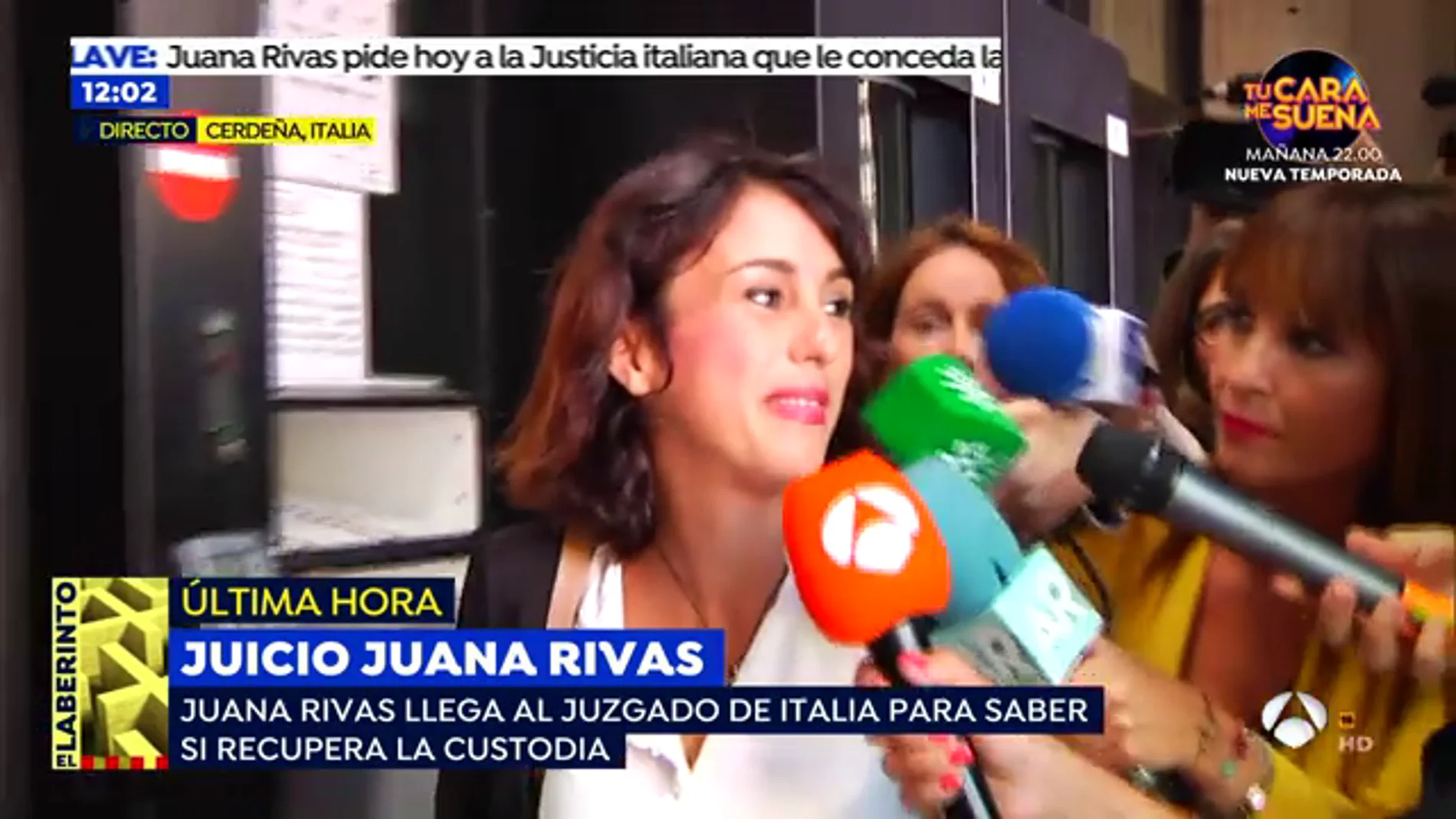 Juana Rivas, esperanzada con la decisión del juicio: "Todo se va a arreglar y nos va a dar paz"
