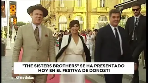 La película del oeste 'The sisters brothers' se presenta en el Festival de Cine de San Sebastián La película del oeste 'The sisters brothers' se presenta en el Festival de Cine de San Sebastián