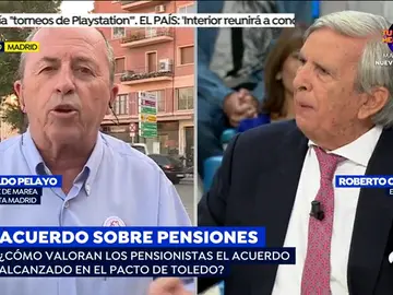 La tremenda bronca del economista Roberto Centeno con un pensionista: "Las cifras las entiende hasta un niño de Primaria" La tremenda bronca del economista Roberto Centeno con un pensionista: "Las cifras las entiende hasta un niño de Primaria"