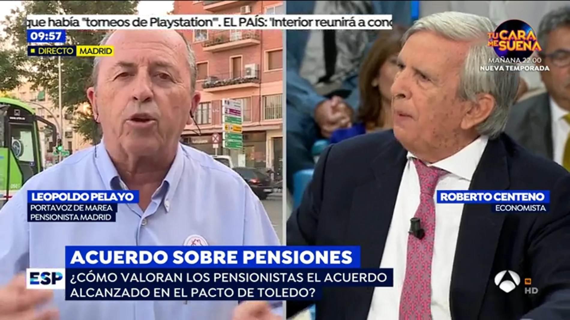 La tremenda bronca del economista Roberto Centeno con un pensionista: "Las cifras las entiende hasta un niño de Primaria"