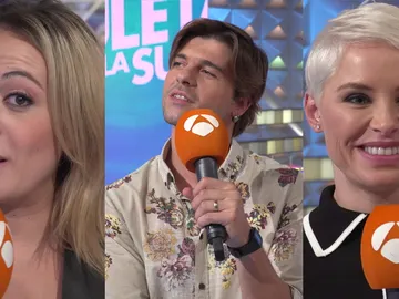 Jordi Coll, María Villalón y Soraya Arnelas invitan a Jorge Fernández y Laura Moure a 'Tu cara me suena' Jordi Coll, María Villalón y Soraya Arnelas invitan a Jorge Fernández y Laura Moure a 'Tu cara me suena'