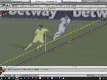 Escándalo con el VAR: el primer gol del Leganés sería en fuera de juego Escándalo con el VAR: el primer gol del Leganés sería en fuera de juego