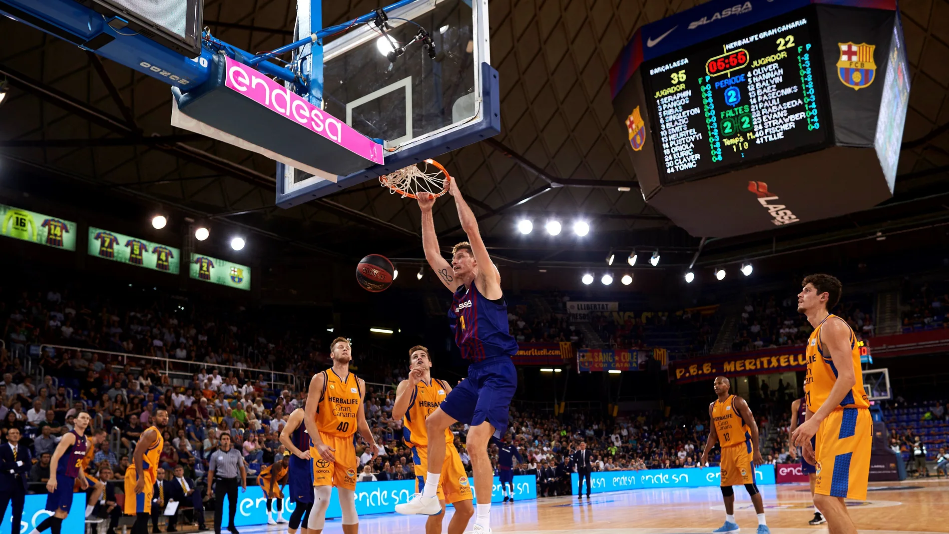 Pustovyi machaca ante el Herbalife Gran Canaria Pustovyi machaca ante el Herbalife Gran Canaria