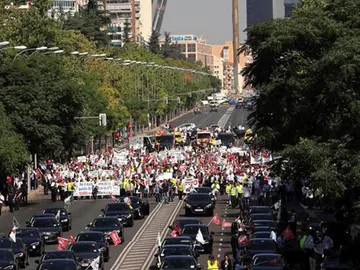 VTC protestan por la norma de Fomento VTC protestan por la norma de Fomento