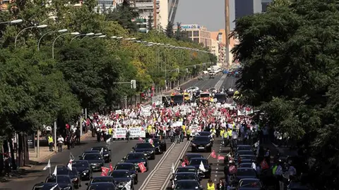 VTC protestan por la norma de Fomento En Madrid