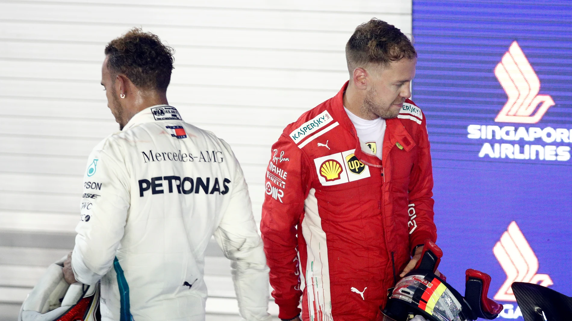 Hamilton y Vettel siguen su cara a cara por el Mundial