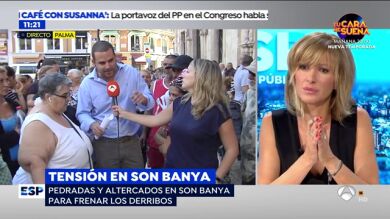 Los vecinos de Son Banya amenazan al Director General de Bienestar al ser desalojados: 