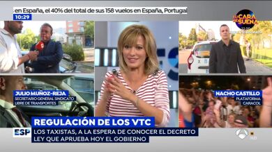 Susanna Griso defiende la pluralidad en el conflicto del taxi y los VTC: 