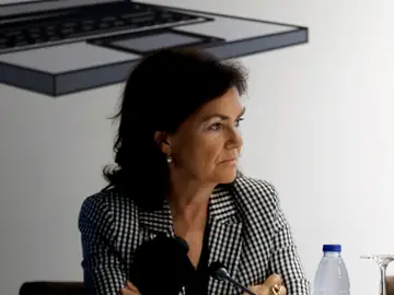 La vicepresidenta del Gobierno, Carmen Calvo La vicepresidenta del Gobierno, Carmen Calvo