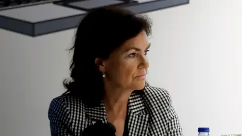 La vicepresidenta del Gobierno, Carmen Calvo La vicepresidenta del Gobierno, Carmen Calvo