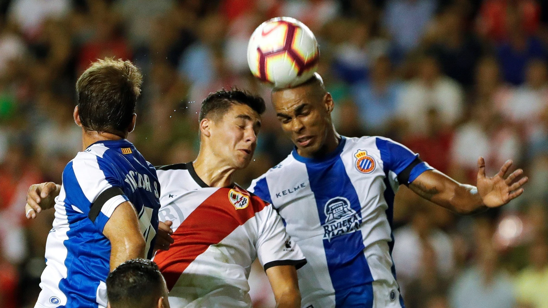 Momento del Rayo Vallecano-Espanyol Momento del Rayo Vallecano-Espanyol