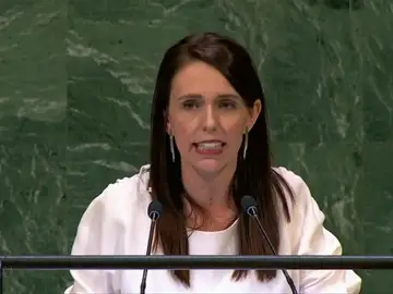 La primera ministra de Nueva Zelanda La primera ministra de Nueva Zelanda