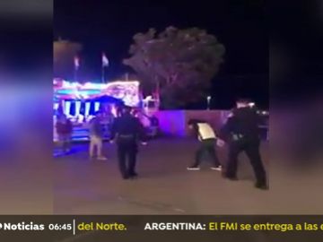 POLICIA PATADA POLICIA PATADA