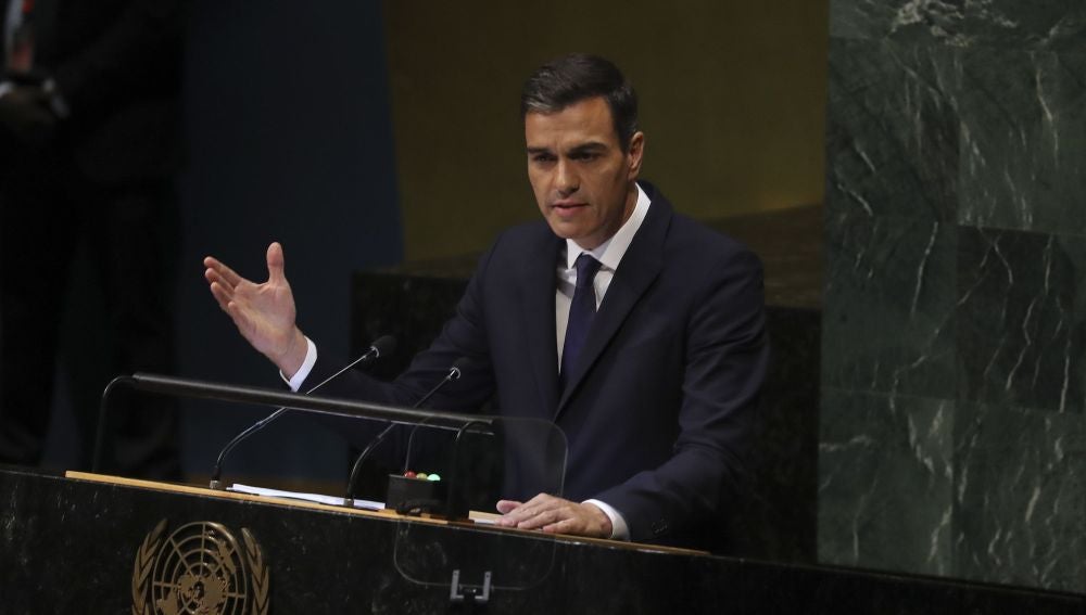 El presidente del Gobierno, Pedro Sánchez