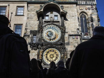 El reloj astronómico de Praga