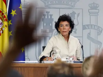 La ministra portavoz Isabel Celaá La ministra portavoz Isabel Celaá