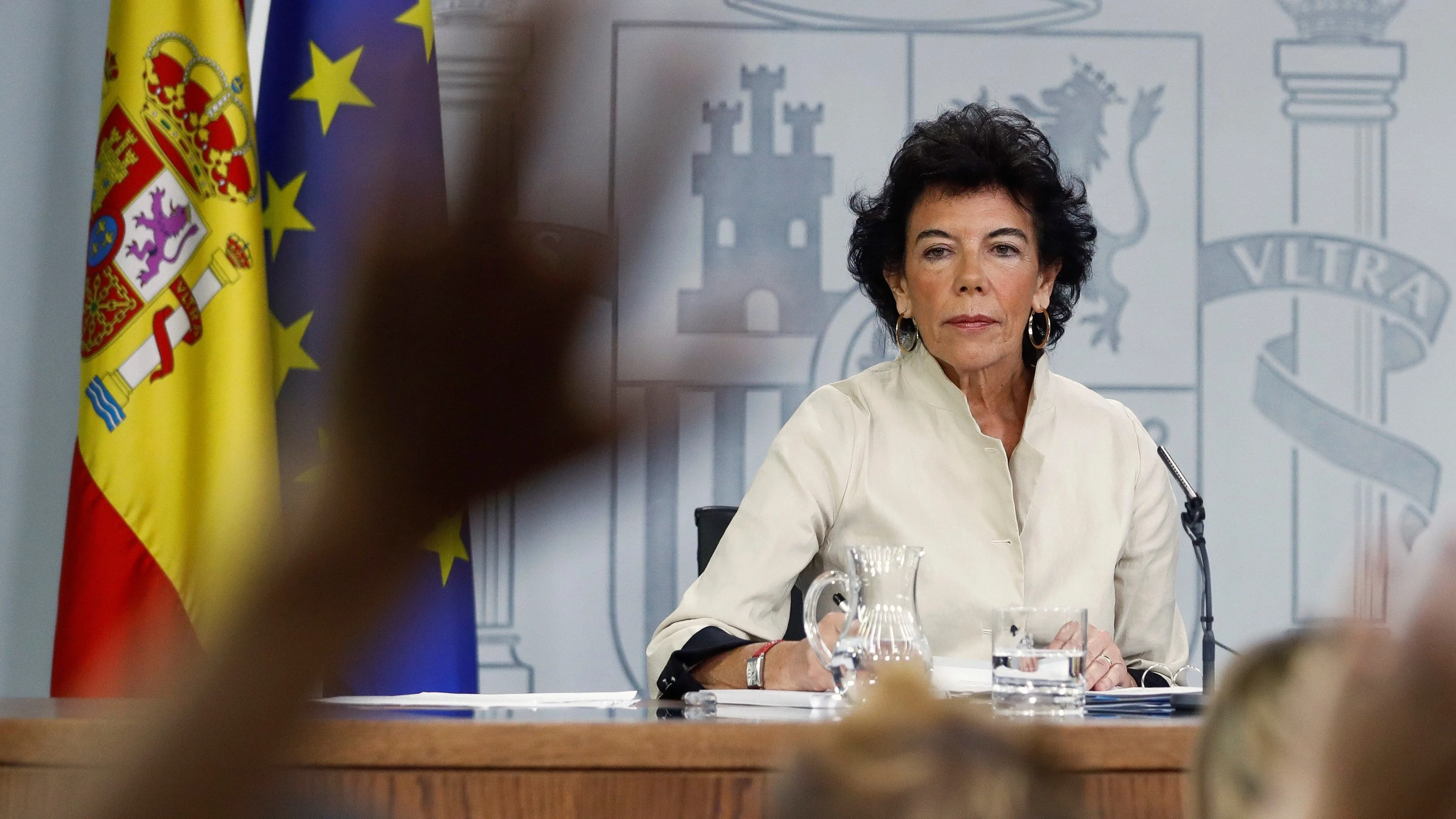 La ministra portavoz Isabel Celaá