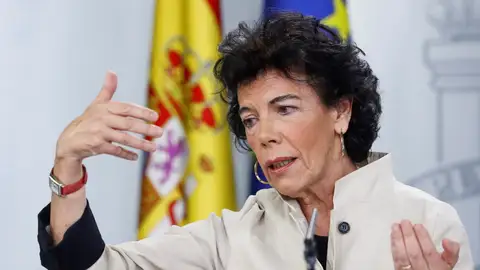 La ministra portavoz Isabel Celaá La ministra portavoz Isabel Celaá