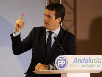 El presidente del PP, Pablo Casado El presidente del PP, Pablo Casado