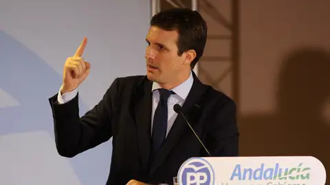 El presidente del PP, Pablo Casado El presidente del PP, Pablo Casado