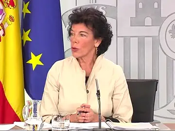 Celaá en el Consejo de Ministros Celaá en el Consejo de Ministros