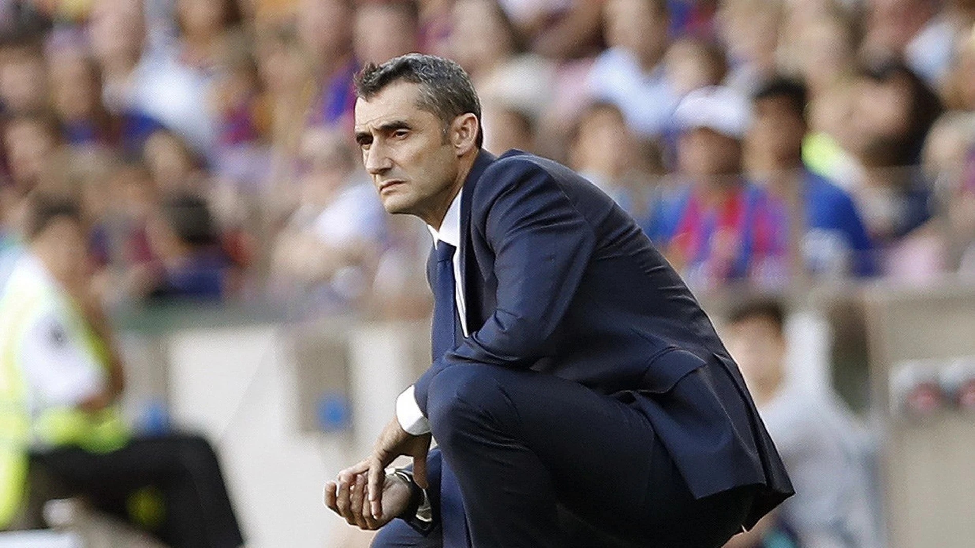 Valverde, durante el partido contra el Athletic Valverde, durante el partido contra el Athletic