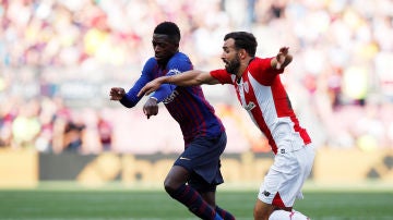 Dembele intenta zafarse de Balenziaga