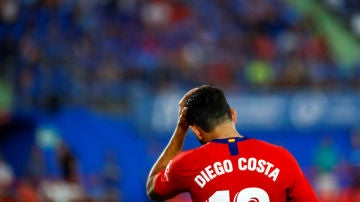 Diego Costa se lamenta