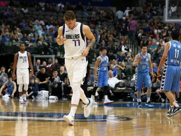 Luka Doncic, con los Mavericks Luka Doncic, con los Mavericks