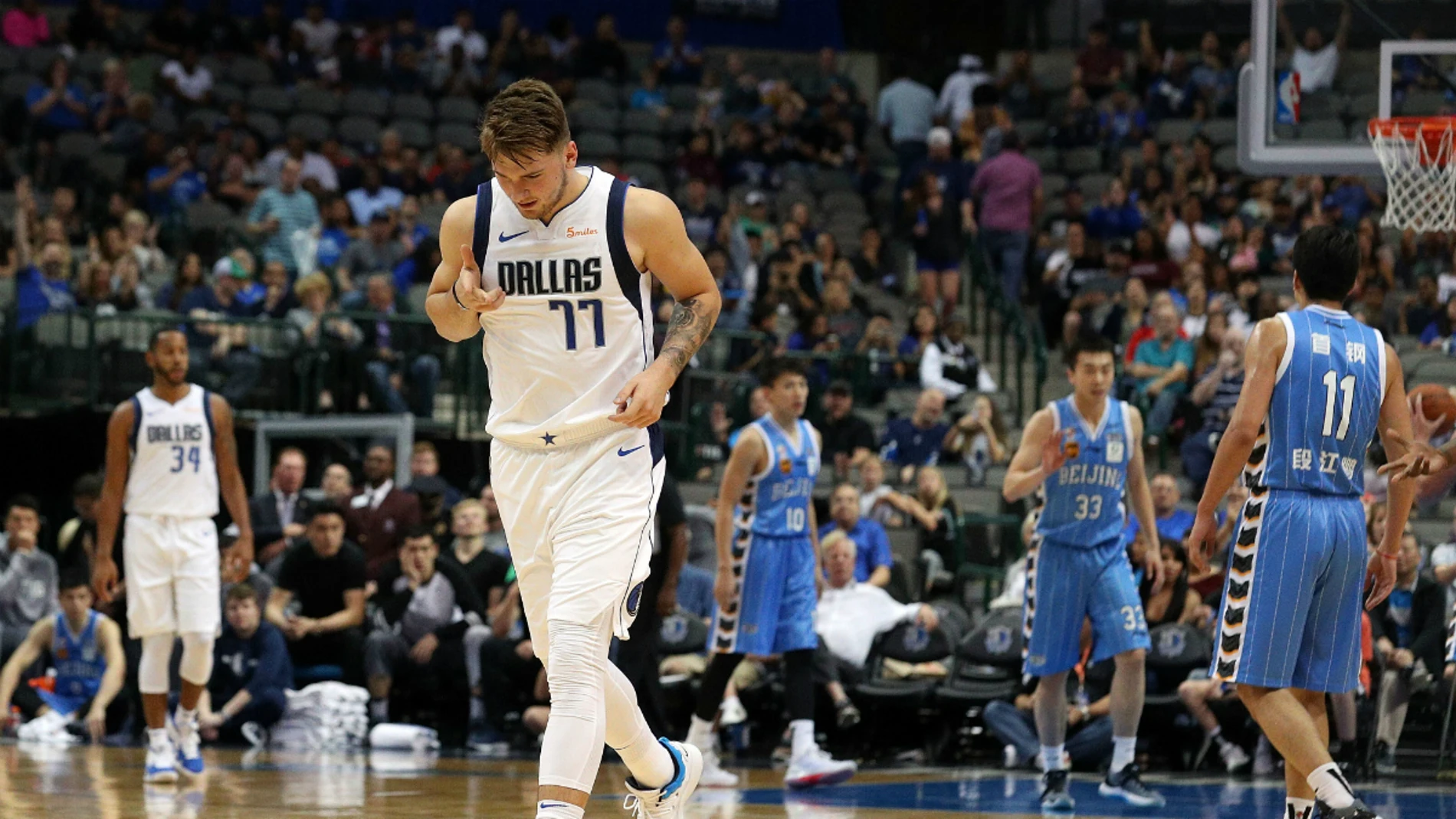 Luka Doncic, con los Mavericks Luka Doncic, con los Mavericks