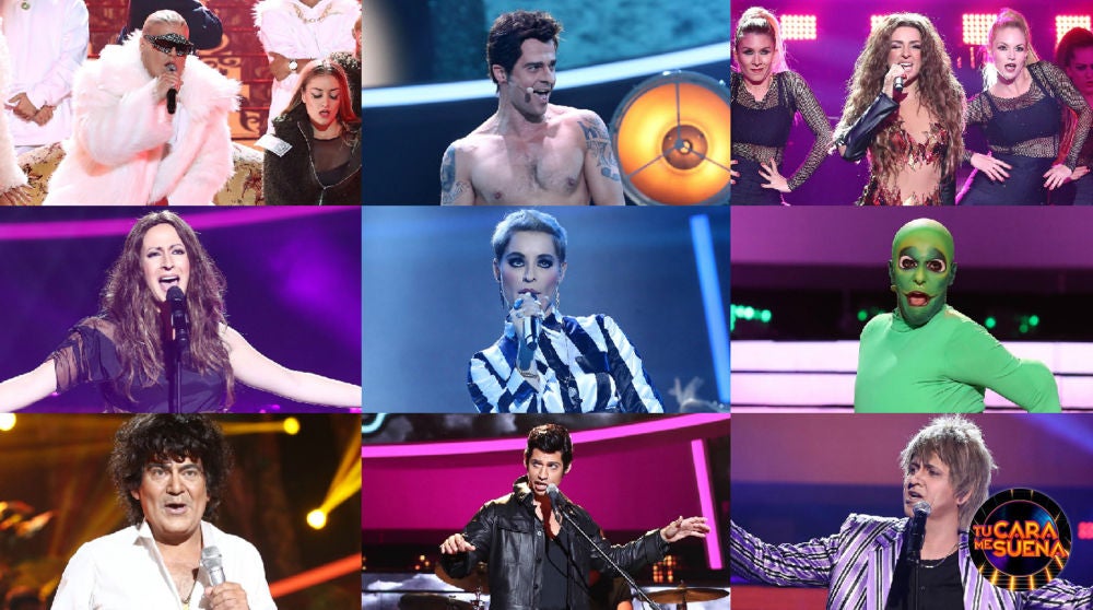 ¡Vota por la mejor actuación de la primera gala de la séptima edición de 'Tu cara me suena'!