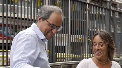 El presidente de la Generalitat, Quim Torra El presidente de la Generalitat, Quim Torra