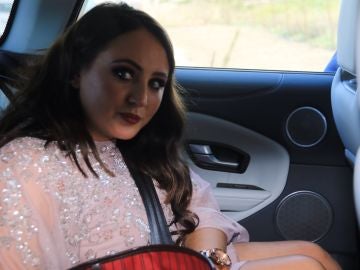Rocío Flores Carrasco en la boda de Ortega Cano Rocío Flores Carrasco en la boda de Ortega Cano