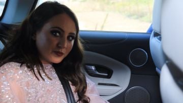 Rocío Flores Carrasco en la boda de Ortega Cano