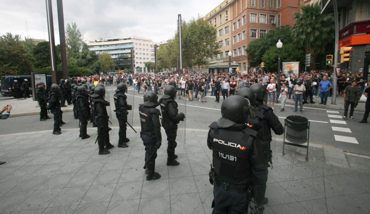 Policías en Cataluña Policías en Cataluña