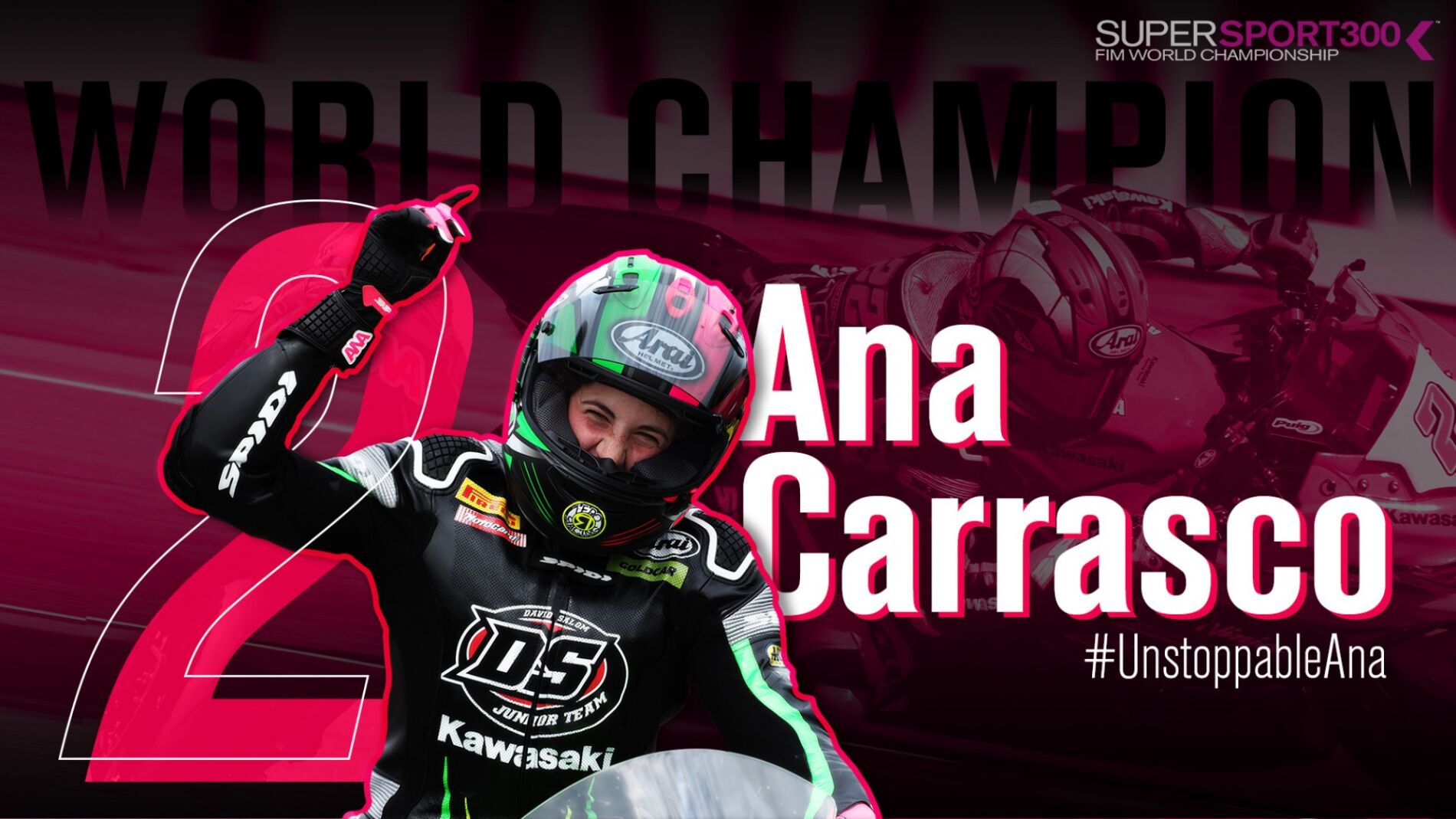 Ana Carrasco, campeona de Supersport 300