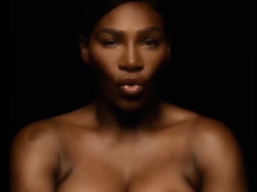 Serena Williams en una campaña contra el cáncer de mama