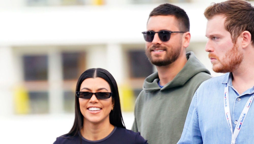 Kourtney Kardashian y Scott Disick