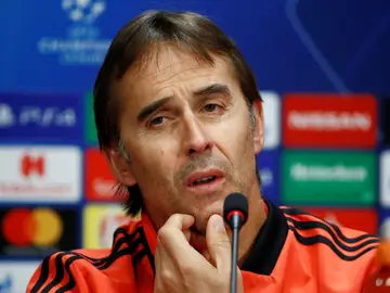 Lopetegui, en rueda de prensa Lopetegui, en rueda de prensa