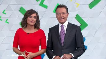 Mónica Carrillo y Matías Prats