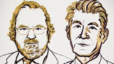 P. Allison y el japonés Tasuku Honjo P. Allison y el japonés Tasuku Honjo