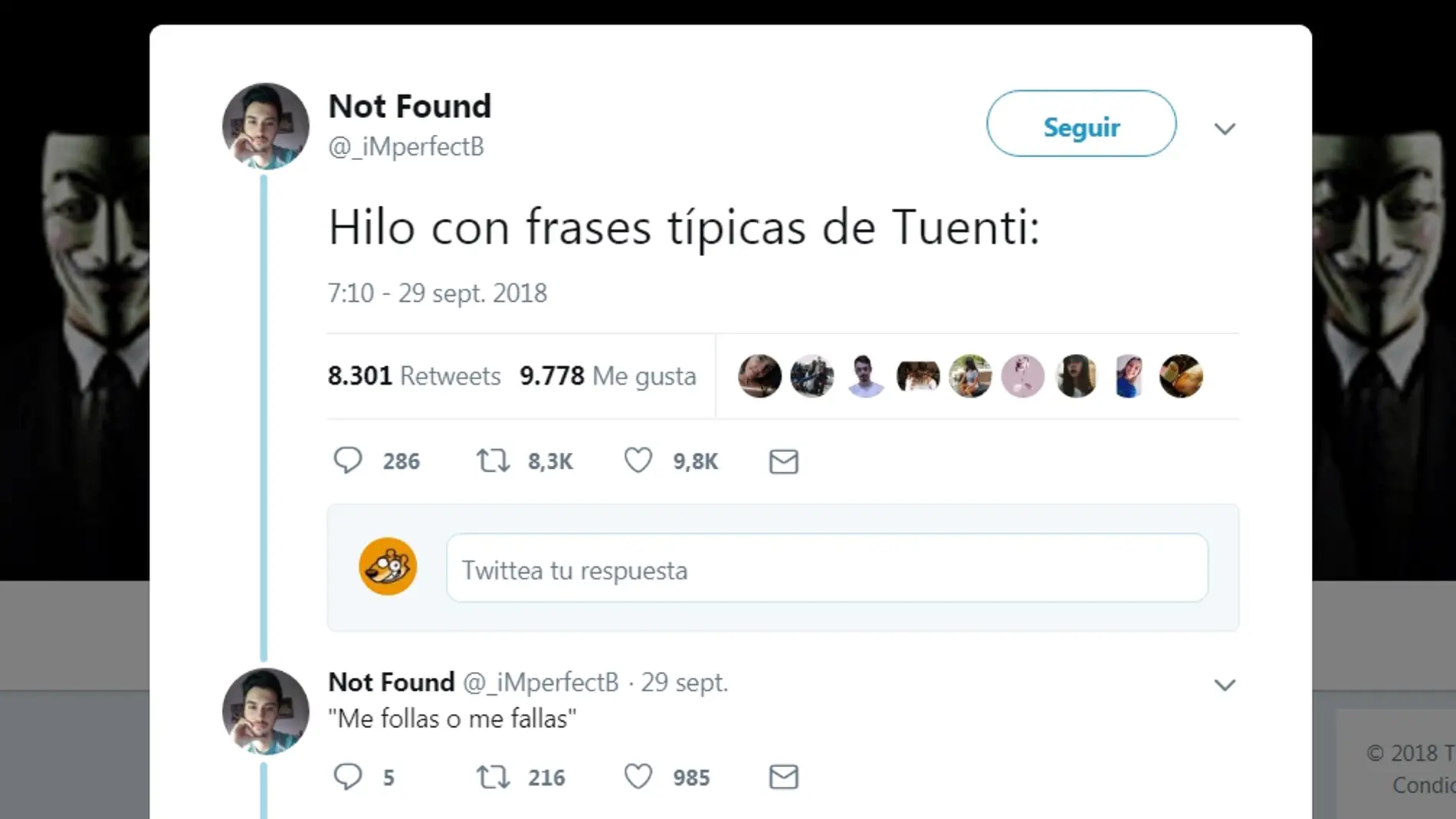Frases típicas de Tuenti