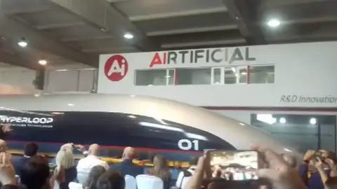 Presentación mundial del Hyperloop en Cádiz Presentación mundial del Hyperloop en Cádiz