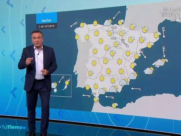 Posibles lluvias en Andalucía y sureste con estabilidad en el resto del país